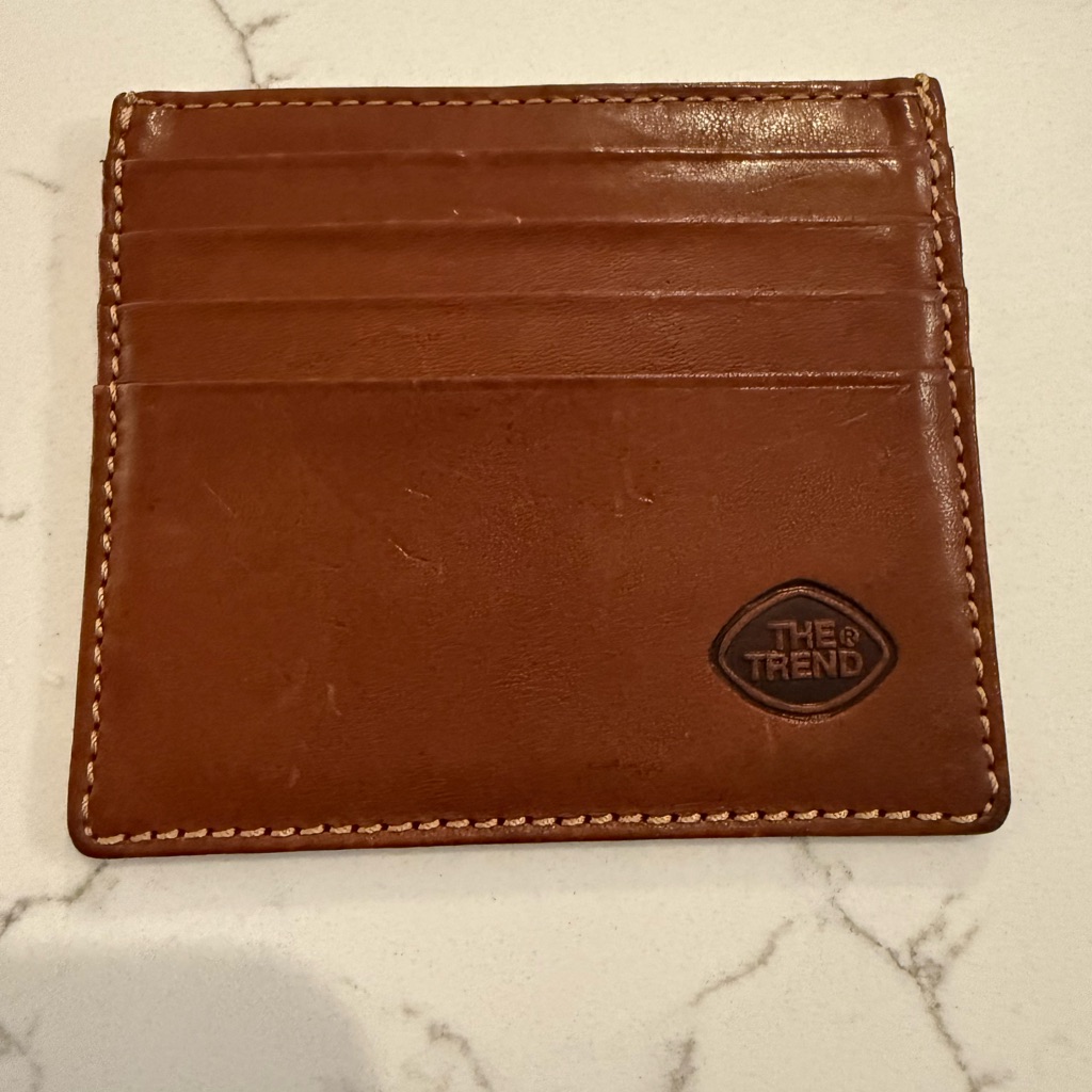 Brown Genuine Leather Card Holder